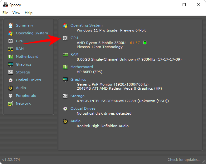 Windows 11CPU温度在哪儿？Windows 11查询CPU温度的办法