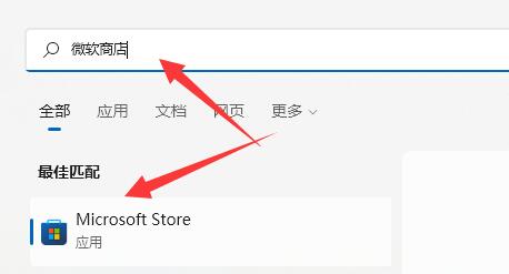 Windows 11Microsoft商店打开地方